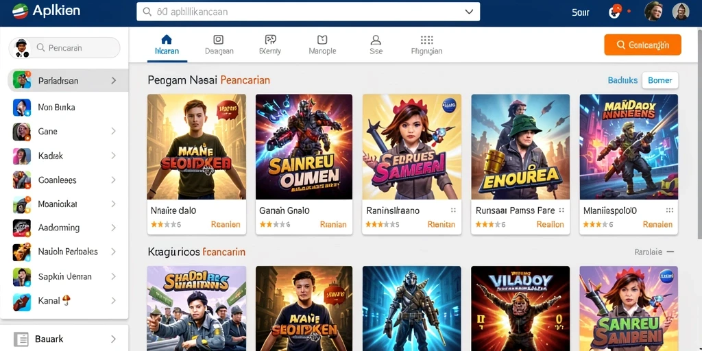 Tampilan antarmuka yang menarik dan intuitif.
