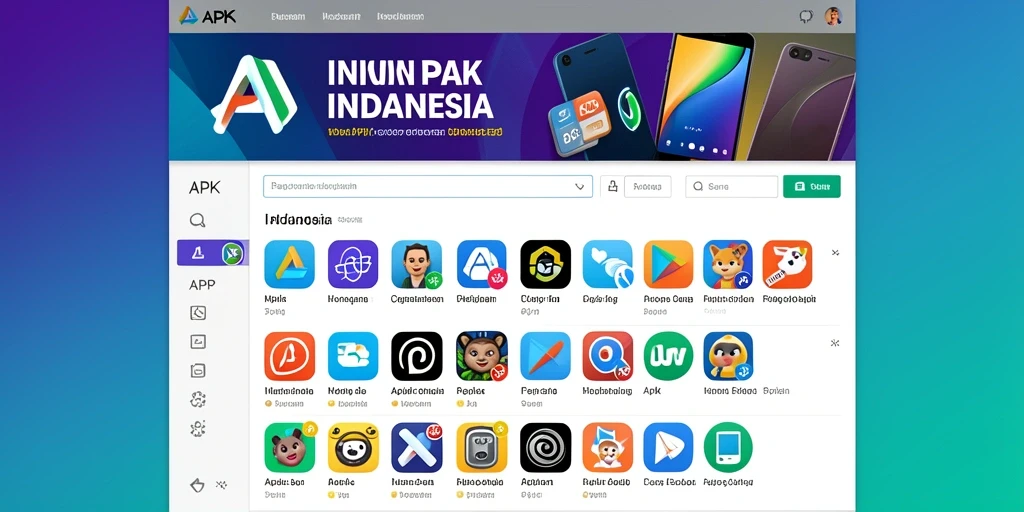 Tampilan utama permainan dengan antarmuka yang menarik.