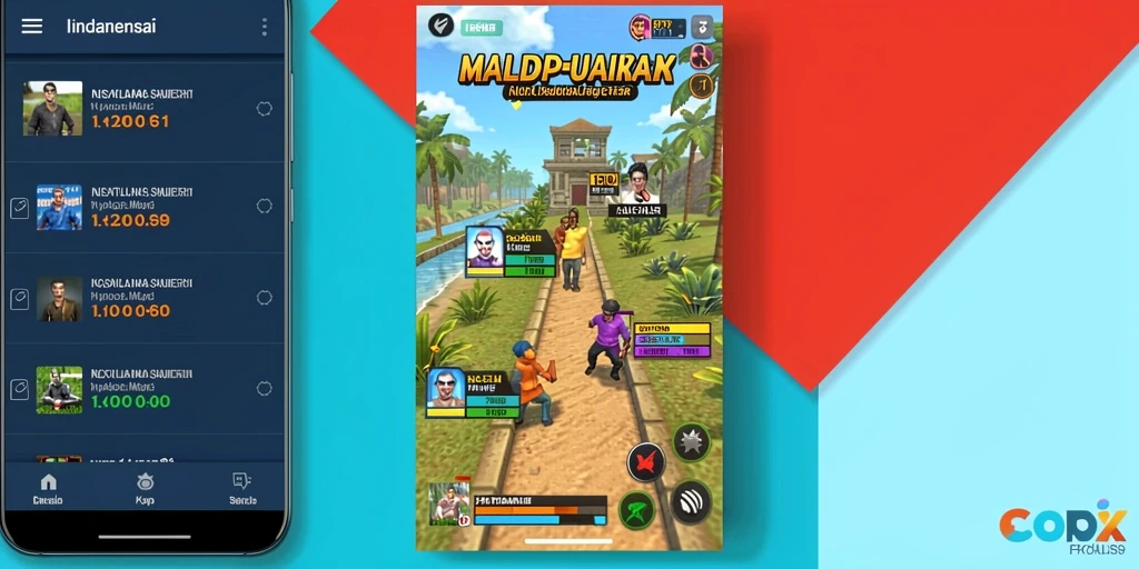 Tangkapan layar yang menunjukkan grafik permainan yang menawan.