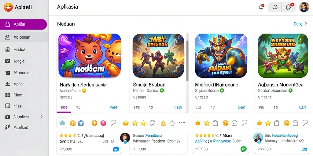 Tampilan antarmuka yang user-friendly dan mudah dinavigasi.