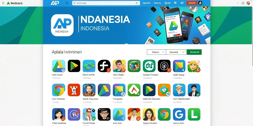 Tampilan awal AFAF yang menarik dan intuitif.
