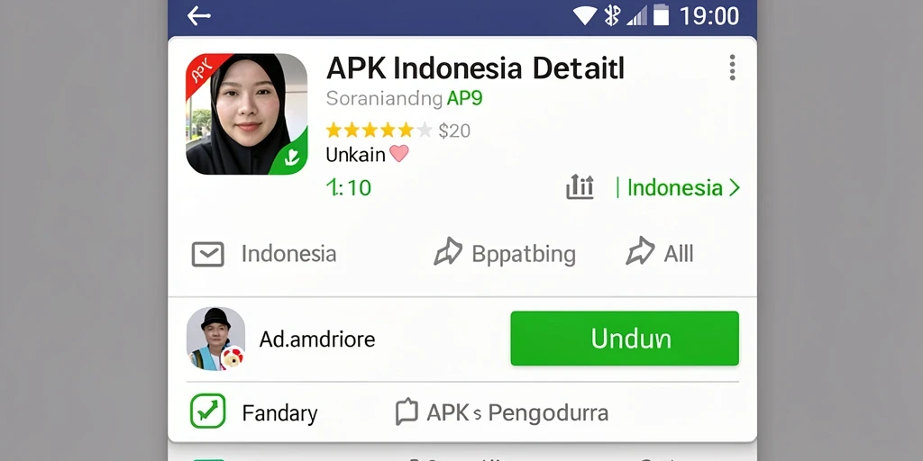 Tampilan antarmuka yang menarik dan sederhana.