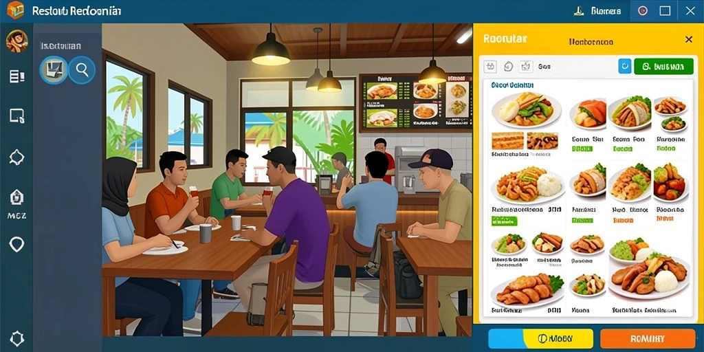 Tangkapan layar menampilkan karakter utama dalam aksi.