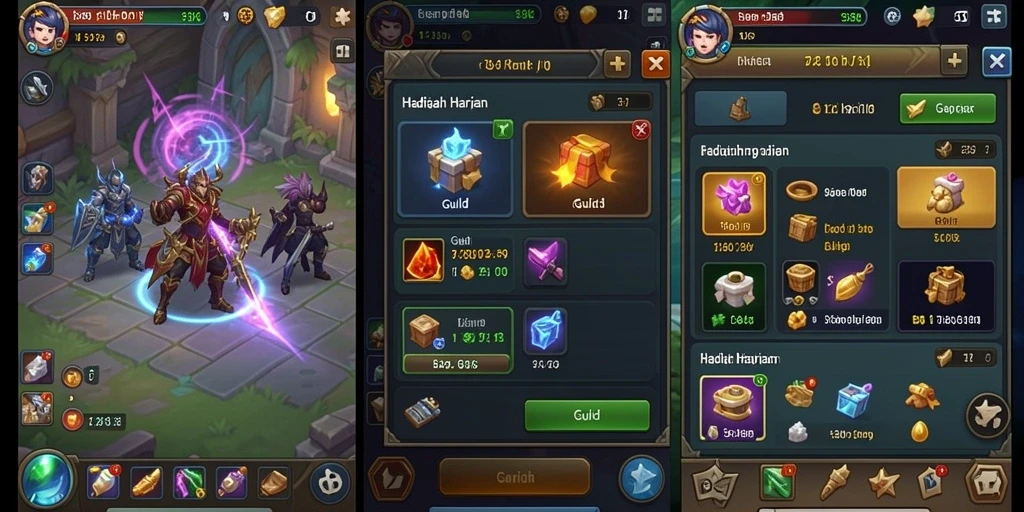Tampilan menarik dari level pertama di GIFTRP288.
