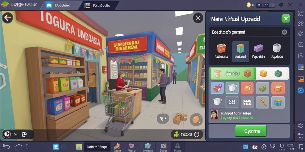 Tampilan utama aplikasi INDOBIT88 yang menarik dan modern.
