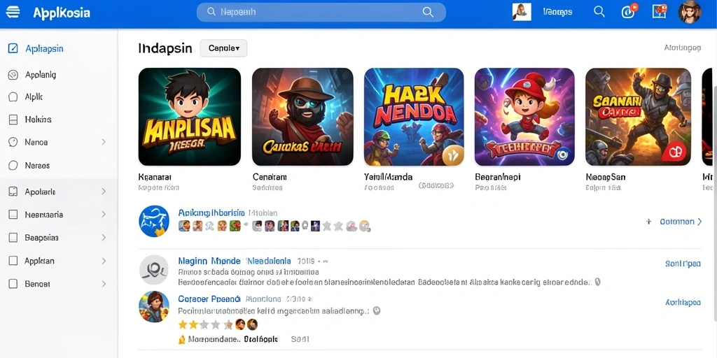 Tampilan antarmuka yang menarik dan mudah digunakan.