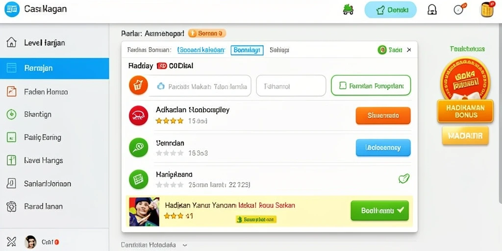 Tampilan antarmuka NAGAHOKI88 yang menarik dan user-friendly.