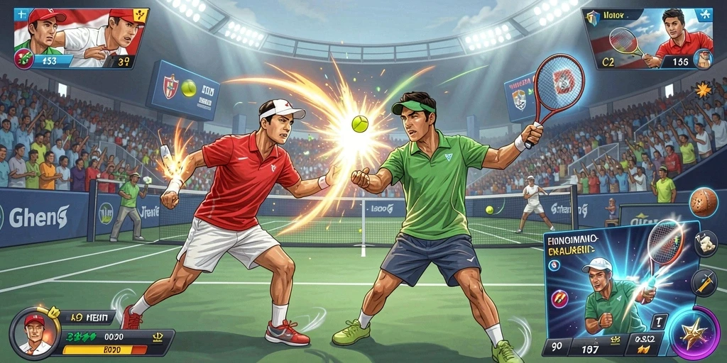 Tampilan antarmuka aplikasi PGBET yang menarik.