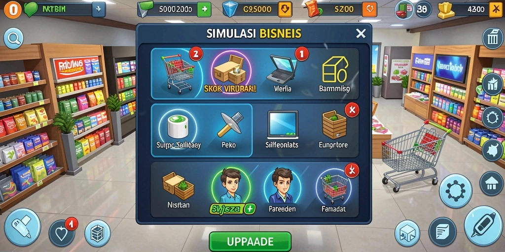 Tampilan grafis yang memukau dalam PP444.