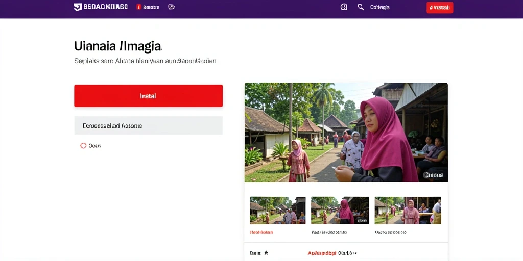 Tampilan antarmuka yang intuitif dan mudah digunakan.