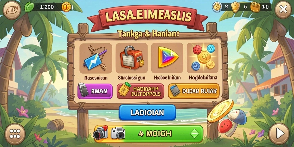 Tampilan antarmuka yang menarik dan mudah digunakan.