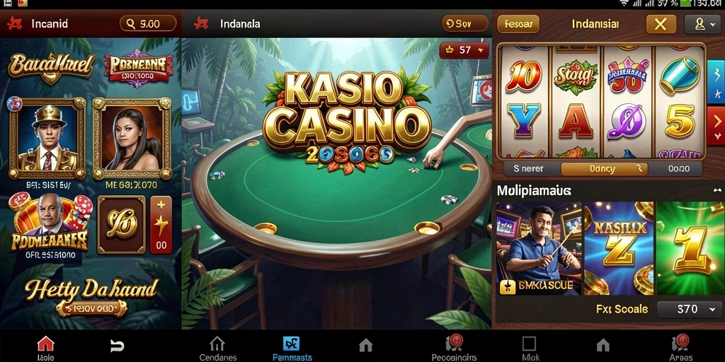 Tampilan karakter yang menarik dan penuh warna.