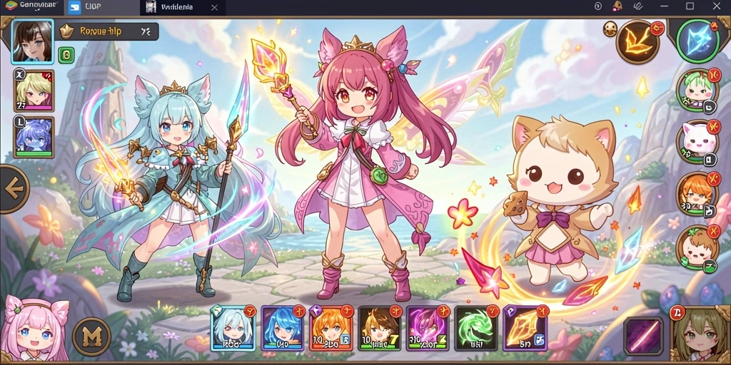 Tampilan awal game WOW33 yang menawan.